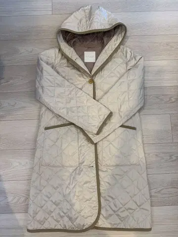 매킨토시 철학 38 베이지 퀼팅 자켓