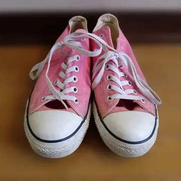 Converse 핑크 로우컷 스니커즈