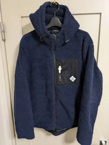 TETE HOMME 테트옴 보아 자켓 플리스 자켓 네이비