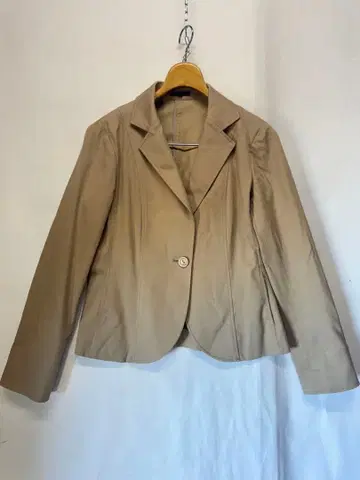 TRANS WORK 변압기 코튼 테일러드 자켓 40