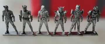 가면라이더 피규어 6체 세트