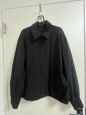 [ 시착만 한 상품 ] 훼미리마트 블랙 집업 나일론 자켓 L 발수