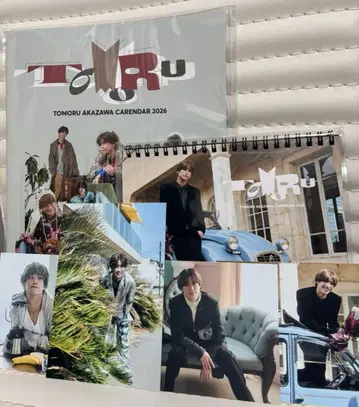 아카자와 토 2026 달력 2종 + 엽서 4종 세트