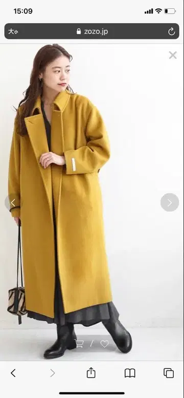 Lana relume 울 코트