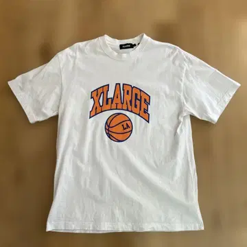 XLARGE 농구 T셔츠 화이트