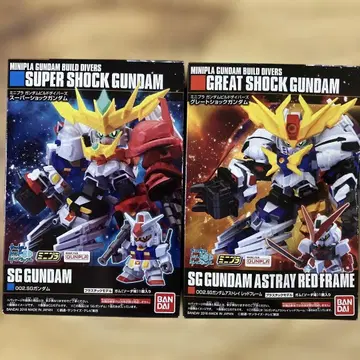 미니프라 SG 건담 & 아스트레이 레드 프레임 세트