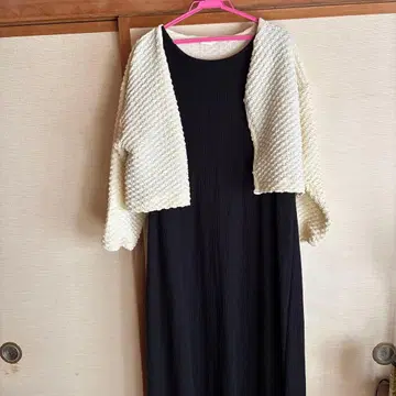 THE SHOP TK 블랙 원피스 셋업