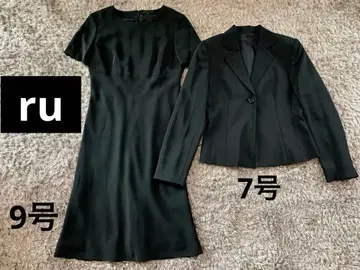 [ 새상품급 ] 예복 원피스 자켓 세트 블랙