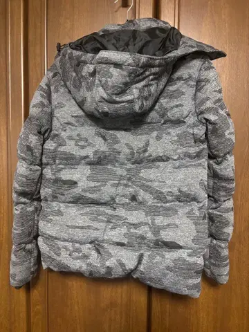 AZUL by moussy 카모 패턴 다운 자켓 S