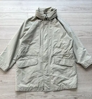 [일본제] 하프 코트 마운틴 후드티 후드 수납 가능