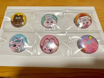 빤쮸토끼 POP UP 구매 혜택 가챠 미니 캔뱃지 6종 컴플리트