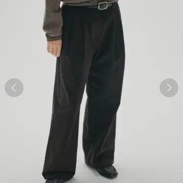 todayful 더블 턱 치노 팬츠