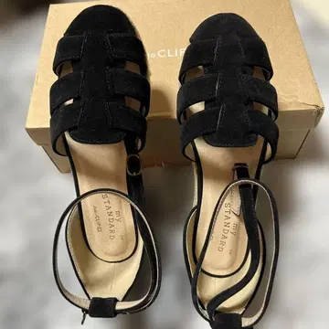 studio CLIP 스웨이드 샌들 L 사이즈