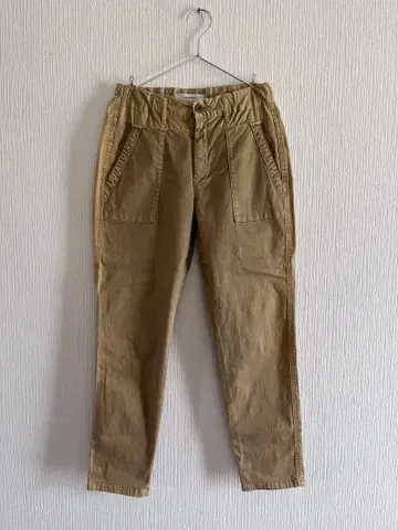 Antgauge 허리 절개 베이커 팬츠