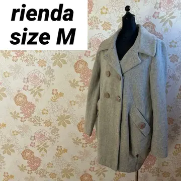 [ 하자품 ] rienda 울 코트 M 피코트