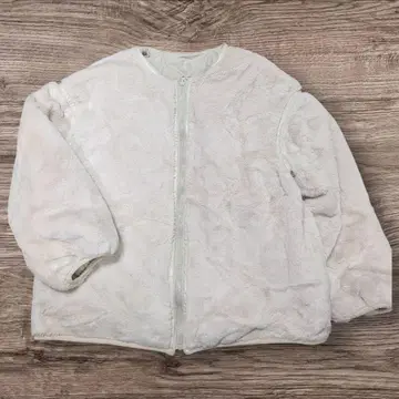 classicalelf 화이트 보아 리버서블 자켓 XL 282