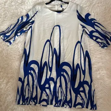 부즈루드 7부 소매 원피스