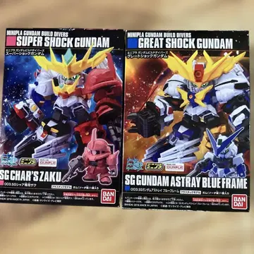슈퍼 배틀 건담 & 아스트레이 블루 프레임 세트