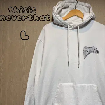 thisisneverthat 후드티 L 화이트