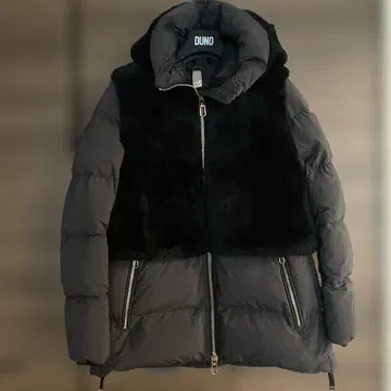 DUNO 무스탕 절개 다운 40