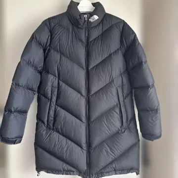 The North Face 블랙 다운 자켓