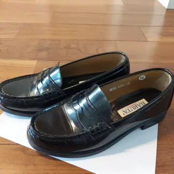 HARUTA 로퍼 23EEE 블랙 학생 신발