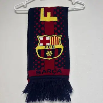 FC 바르셀로나 머플러 네이비 빨간색