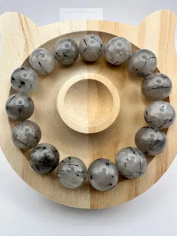 블랙 루틸 팔찌