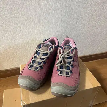KEEN 트레킹 슈즈 핑크