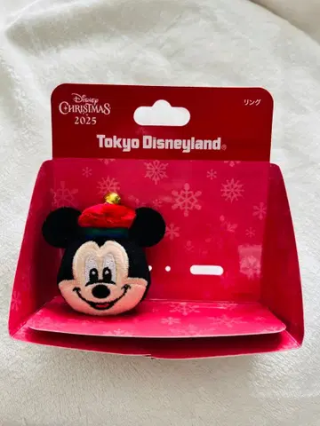[ 미사용 새상품 ] 디즈니 크리스마스 2025년 반지 미키