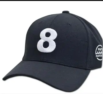 MUTA MARINE 블랙 캡 숫자 8