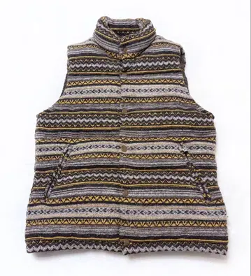 몽키타임 새상품급 남성용 다운 베스트 실크 페더 울