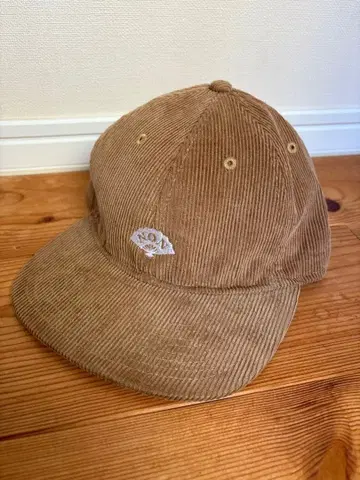 6 패널 코듀로이 캡 베이지