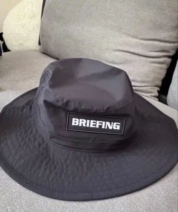 미사용 새상품 BRIEFING 브리핑 블랙 버킷햇