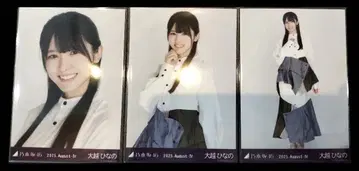 노기자카46 오고시 히나노 비대칭 카가와 3종 컴프 브로마이드