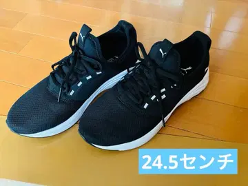 [ 중고 ] PUMA SOFTRIDE 아리아 우먼 블랙 스니커즈