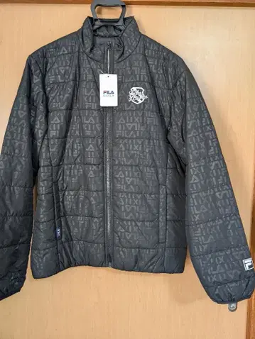 새상품 FILA 퀼팅 자켓 블랙