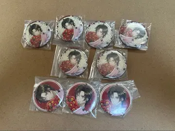 문호와 연금술사 AGF2023 캔뱃지 노멀 오다 사쿠노스케 2종류