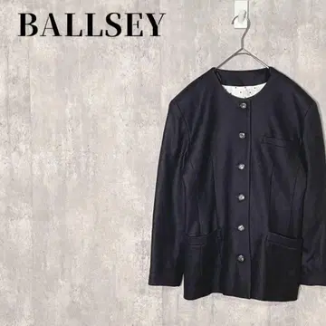 BALLSEY 노카라 울 자켓 투모로우랜드 사이즈 36(M)