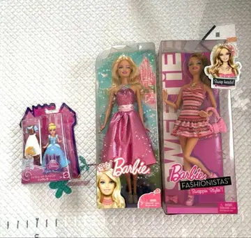 바비 인형 3종 세트