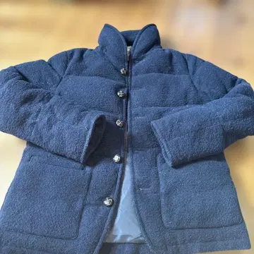 BEAMS HEART 여성용 다운 자켓 M 다크 네이비