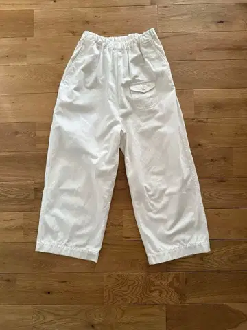 고쉬 카츠라기 와이드 팬츠 화이트