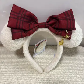 디즈니 크리스마스 2025 리루린린 머리띠 새상품, 택 포함