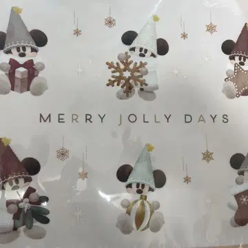 디즈니 크리스마스 2025 릴린린 수베니어 런치 매트 새상품