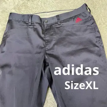 아디다스 골프 스트레이트 팬츠 슬랙스 블루 그레이 남성용 85