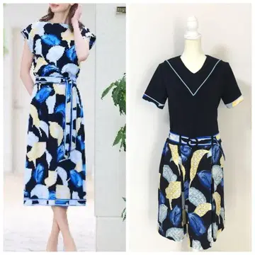 신상 새상품급 2025년 LEONARD 레오나르 원피스 벨트 포함