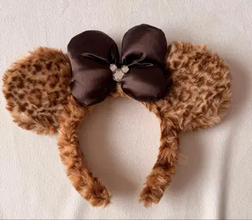 [레어] 도쿄 디즈니 리조트 레오파드 무늬 머리띠