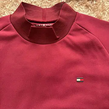 택 포함 새상품 골프 여성용 Tommy Hilfiger 모크넥