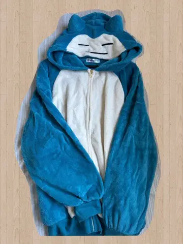 잠만보 후드티 복슬복슬 후드티 인형옷 포켓몬스터 포켓몬