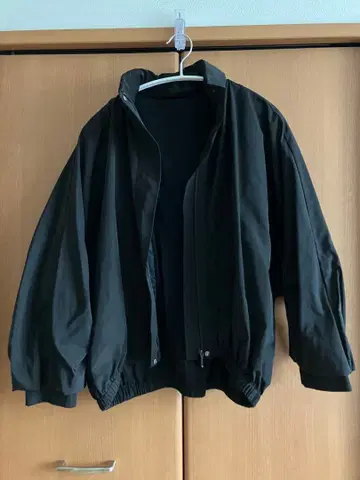 SCOT CLUB 블랙 점퍼 얇은 소재